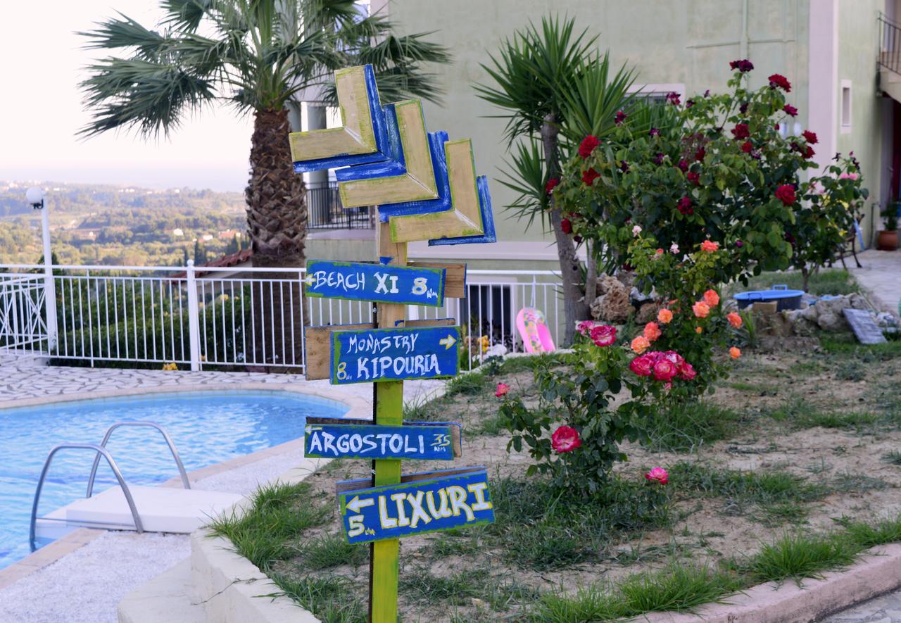 Ferienwohnung Ionian Balcony Lixouri Exterior foto